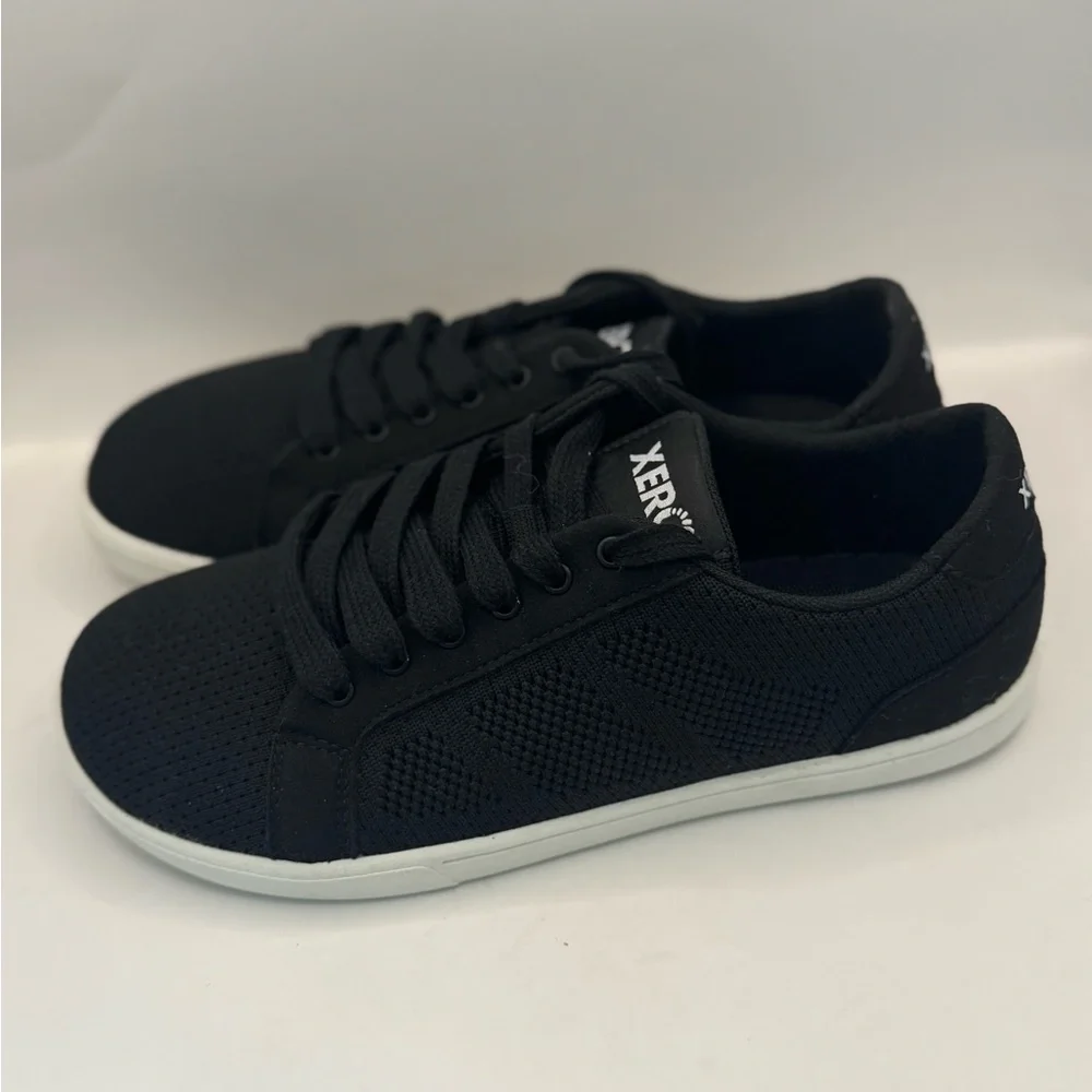 Xero Shoes Men's Black Athletic Knit Sneaker